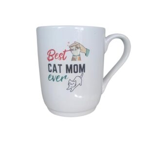 Ceramic Coffee Mugs for Best Cat Mom Ever