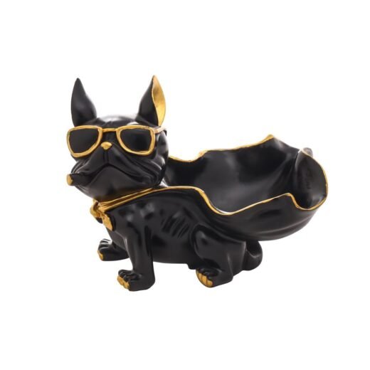 Bulldog Figurines Tabletop Decor,Dog Statues for Home Decor, Collectible Animal Figurines, Gifts for Dog Lovers, Home Decor & Showpiece