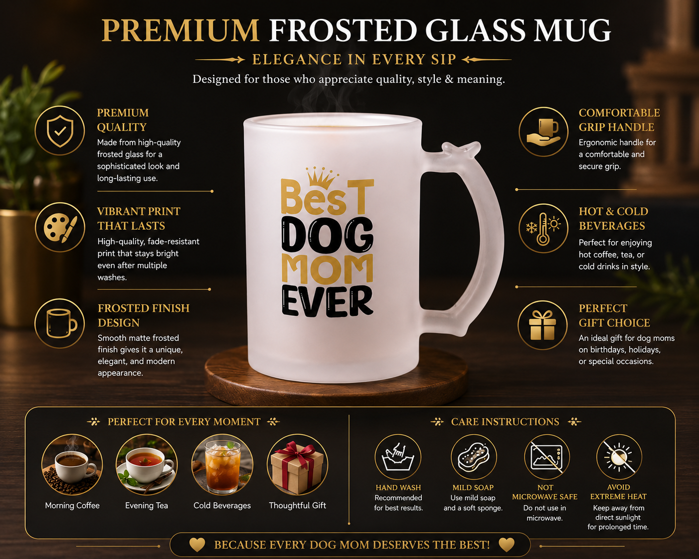 Coffee Mugs for Dog Lovers I Dog Moms I Gifts for Mothers I Office GiftsI Bday Gift I Wife Mother Dog Lover I Cat Lovers I Did U Just Say Break Time (300ml) - Image 7
