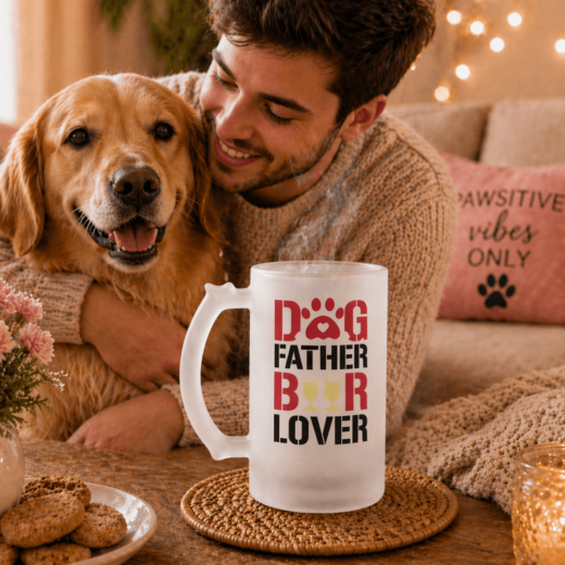 Beer Mug | Dog Father Beer Lover